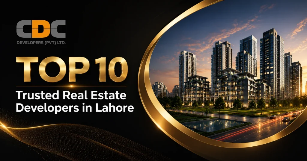 Top 10 Trusted Real Estate Developers in Lahore
