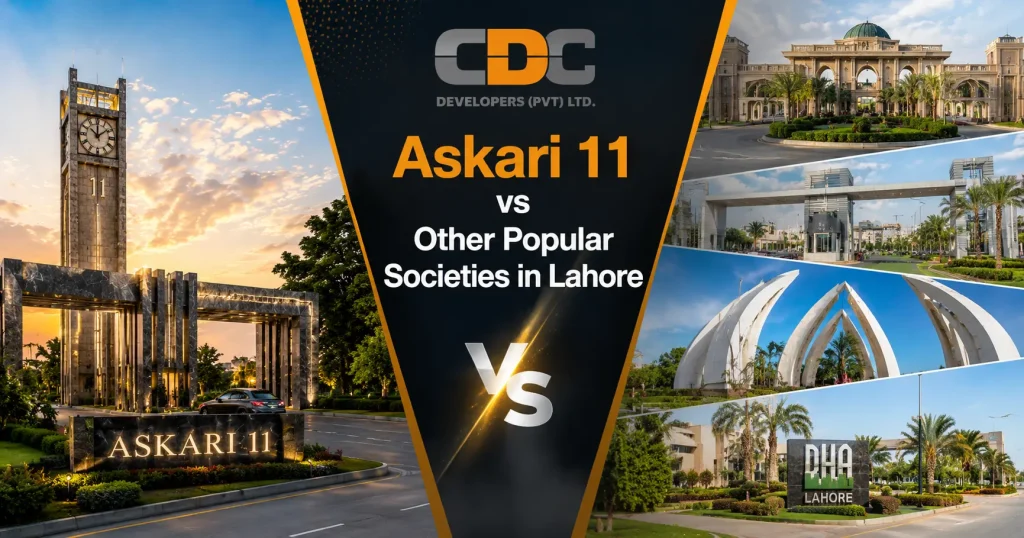 Askari 11 vs Other Popular Societies in Lahore

